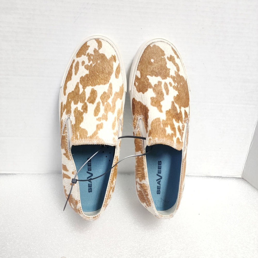 Seavees Baja Platform Mulholland Platform Shoes Cowhide Size 9 Slip On QUALITY!! - Picture 2 of 9